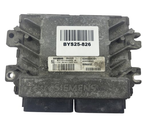 Sterownik silnika Siemens EMS3132 S110140002A 8200326391 8200326380 używany oryginał Renault