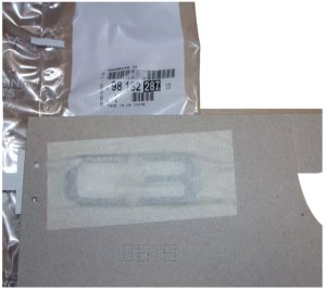 Emblemat 9818228780 Citroen C3 III Nowy Oryginał