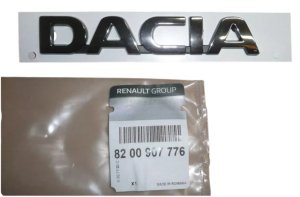 Emblemat Napis Tył 8200907776 Dacia Oryginał Nowy