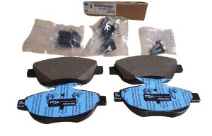 Klocki Hamulcowe Przód 1696257880 Citroen Peugeot Oryginał Nowy