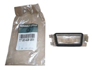 Lampa Tablicy Rejestracyjnej 7700428051 Renault Megane I Scenic Oryginał Nowa