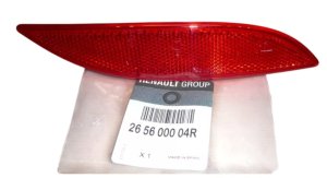 Odblask Zderzaka 265600004R Renault Scenic III Fluence Megane III Prawy Oryginał Nowy