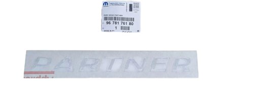 Emblemat 9678176180 Peugeot Partner III Nowy Oryginał