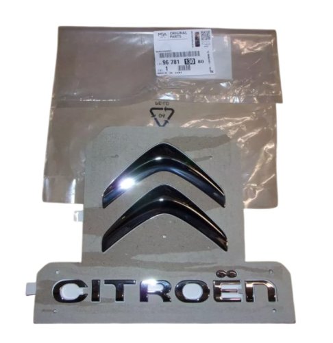 Emblemat 9678113080 Peugeot Partner II Tył Nowy Oryginał