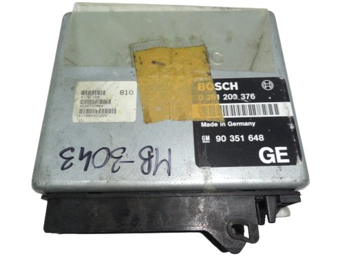 Sterownik Ecu 0261200376 90351648 Bosch Opel