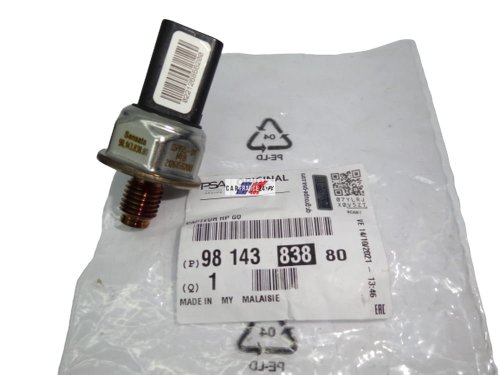 Czujnik Ciśnienia Paliwa 9814383880 Peugeot Oryginał