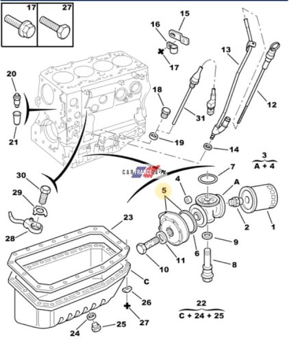 Chłodnica Oleju 98480768 Jumper, Boxer  2.8HDI Oryginał
