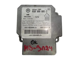 Moduł Sensor AirBag Volkswagen 6Q0909605C