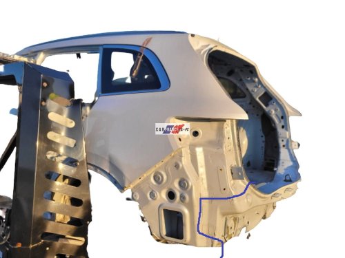 Błotnik Lewy Tył Renault Koleos 2 2019 760232469R
