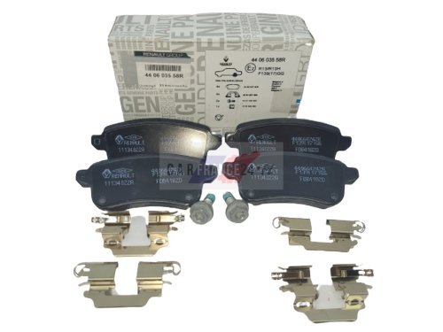 Klocki Hamulcowe Renault Megane III 13- Tył 440603558R