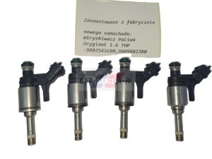 Komplet Wtryskiwaczy  1.6THP  4 sztuki 9802541680 OE PSA
