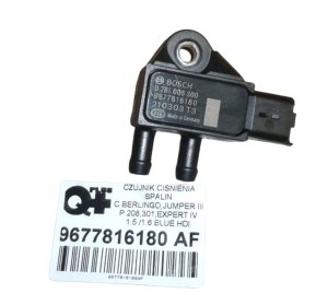 Czujnik Ciśnienia Spalin 2.0 HDI 9677816180 Nowy PSA OE