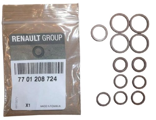 Zestaw Uszczelek Układu Chłodzenia 7701208724 Nowy OE Renault Megane 2
