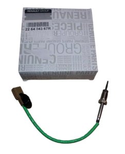 Czujnik Temperatury Spalin 1.5DCI 226404367R Nowy OE Renault Scenic 4