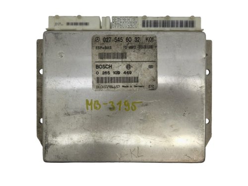 Sterownik Esp 0265109449 Mercedes 0275456032 