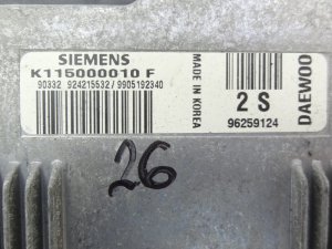 Sterownik Silnika Daewoo Matiz K115000010F  96259124