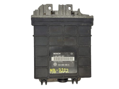 Sterownik Silnika 0261200257 Volkswagen 030906026C 