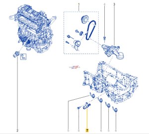 Elektrozawór pompy oleju 15031BV80B Renault Clio IV 1.6 TCe Nowy Oryginał
