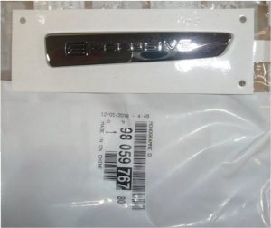 Emblemat Oryginał 9805976780 Citroen C-Elysee Exclusive