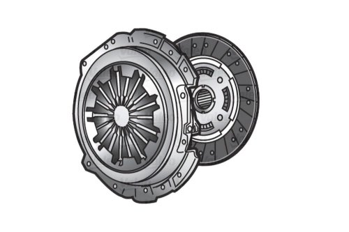 Sprzęgło R 2.0 16V LAG 07-(na 6 śrub)REG  -  302052315R