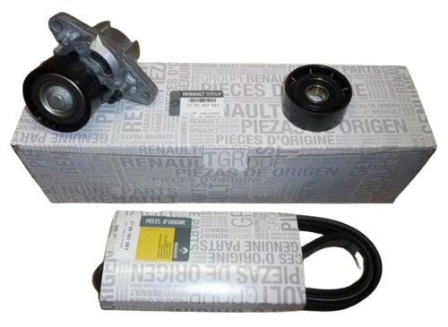 Komplet Paska Klinowego 1,4/1,6 7701477527 Nowy Oryginał Renault Clio II