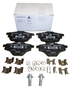 Klocki hamulcowe tył 1609000980 Citroën Peugeot 308 Nowy Oryginał