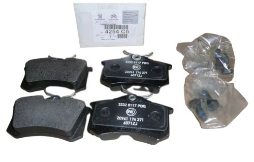 Klocki Hamulcowe Tył 4254C5 Nowy Oryginał Citroen Peugeot 207