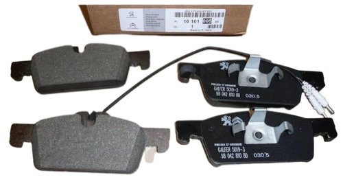 Klocki Hamulcowe Przód 1,6 VTI 1610100580 Nowy Oryginał Citroen Peugeot 508 
