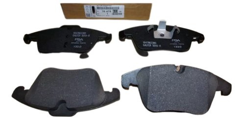Klocki Hamulcowe Przód 1647863380 Nowy Oryginał Citroen Peugeot 508