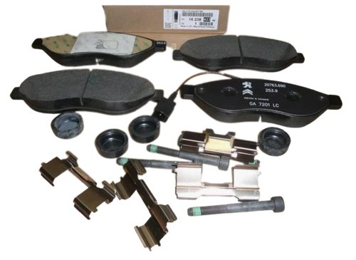 Klocki Hamulcowe Przód 1647864080 Nowy Oryginał Citroen Peugeot Jumper 