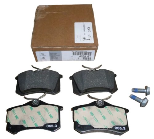 Klocki Hamulcowe Tył 1647873680  Nowy Oryginał Citroen Peugeot C3 Picasso