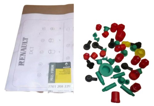 Komplet Zaślepek Wtrysków Oryginał 7701208229 Renault 