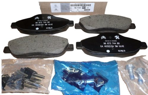 Klocki Hamulcowe Przód 1613259380 Peugeot 308 408 3008 Oryginał 