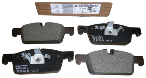 Klocki Hamulcowe Przód 1610103580 Peugeot 508 Oryginał 