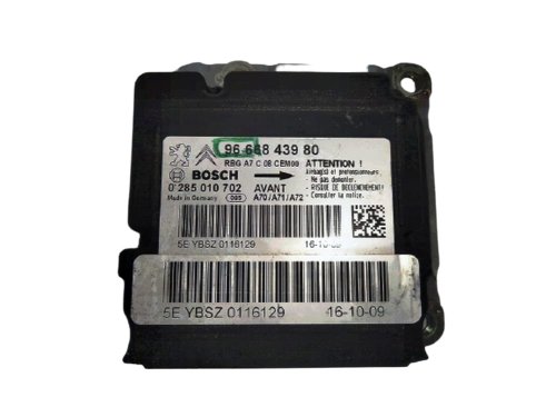Sterownik Sensor Air Bag  0285010702 6546S1 Peugeot 207