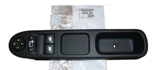 Przełącznik Podnoszenia/Opuszczania Szyby 6554QA Peugeot 207 Oryginał 