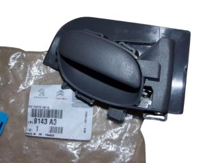 Klamka Drzwi Wewnętrzna Lewa Oryginał 9143A3 Peugeot 206