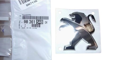 Emblemat Tył 98361548DX Peugeot 508 II Oryginał