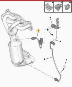 Sonda Lambda 1.4 1.6 VTI Peugeot 1618.V0 928404682 Używany Oryginał