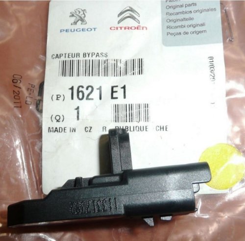Czujnik Ciśnienia Turbo 1621E1 Citroen C2 C3 Peugeot 206 1.4 HDI Oryginał 