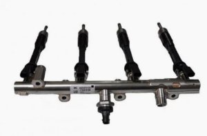 Wtryskiwacz Z Listwą Oryginał 4szt. 175226645R Renault 1.3 16V TCE