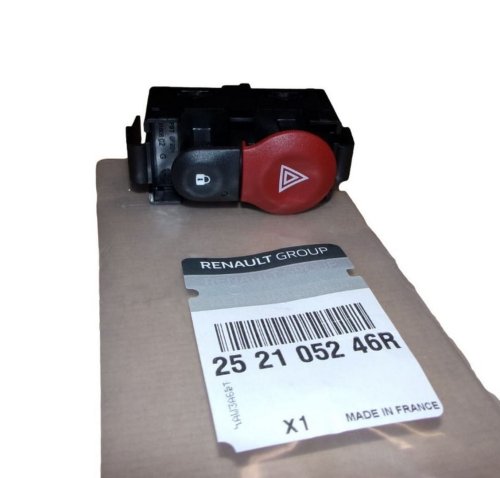 Włącznik Świateł Awaryjnych 252105246R Renault Kangoo II Oryginał
