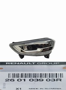 Reflektor Prawy 260103903R Oryginał Renault  Kadjar 
