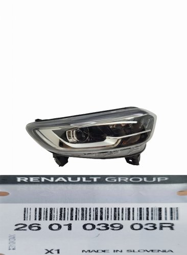 Reflektor Prawy 260103903R Oryginał Renault  Kadjar 