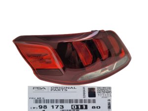 Lampa Tylna Lewa Oryginał 9817301180 PSA P 301