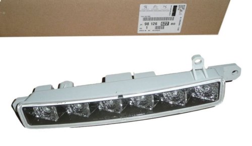 Lampa Do Jazdy Dziennej Led 9812662280 Citroen C1 C3 Peugeot 108 Oryginał 