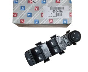 Przycisk Podnoszenia/Opuszczania Szyby 6554HA Citroen C4 Oryginał