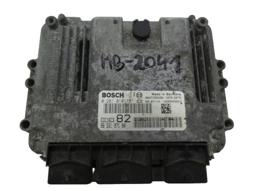 Sterownik Ecu 0281010707 9653197180 9647785580