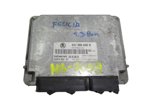 Sterownik Ecu 047906030N 5WP4352 Skoda 