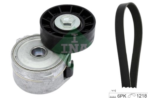 Pasek Klinowy Komplet 1611278280 Citroen C4,C5 III Peugeot 508 2.0HDI  16V Oryginał